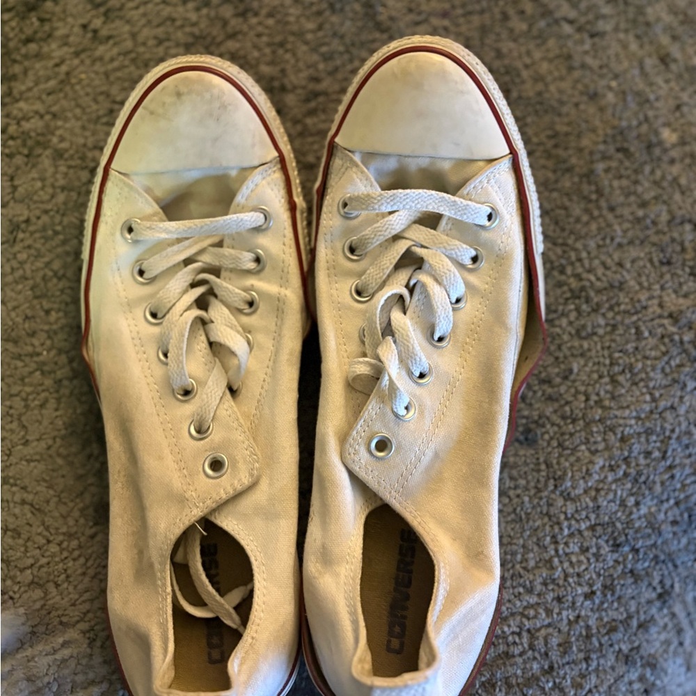 Converse Men's Off-White Sneakers